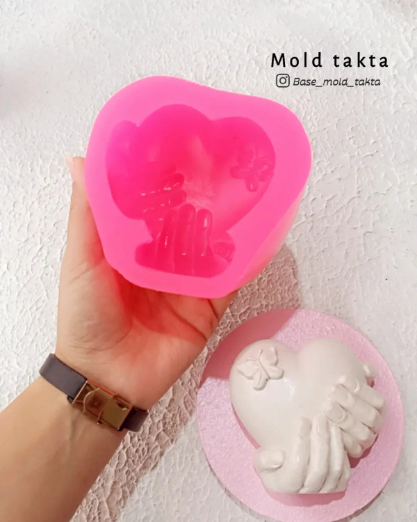 قالب سیلیکونی ولنتاینی مدل قلب