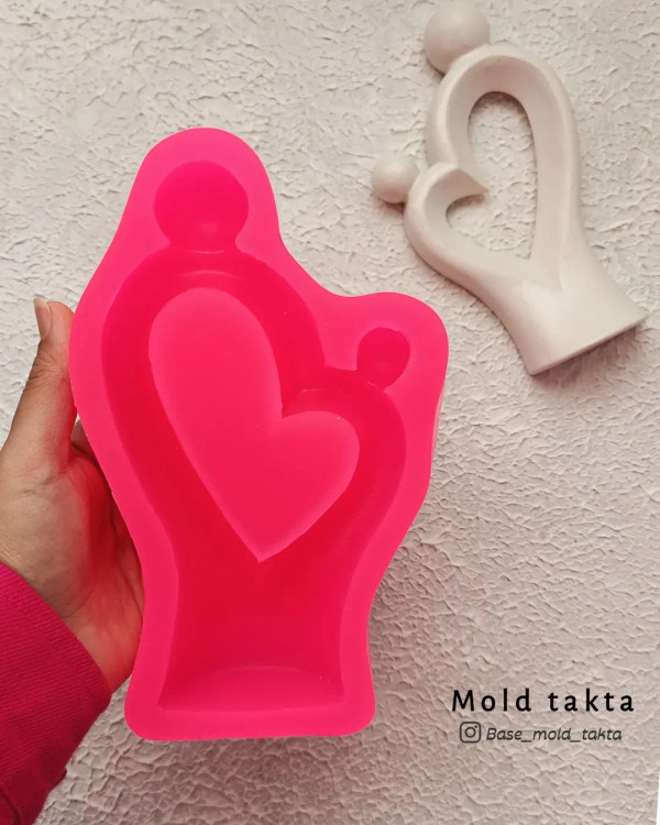 قالب سیلیکونی مجسمه طرح آغوش مناسب سنگ مصنوعی