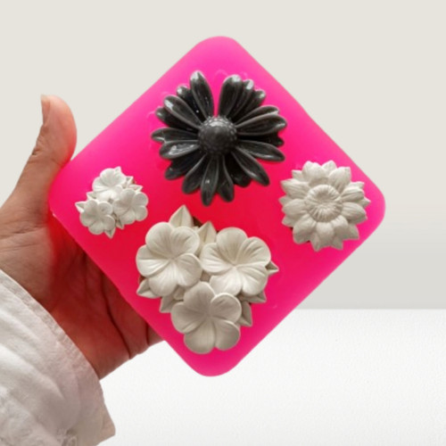 قالب سیلیکونی گل مارگاریت