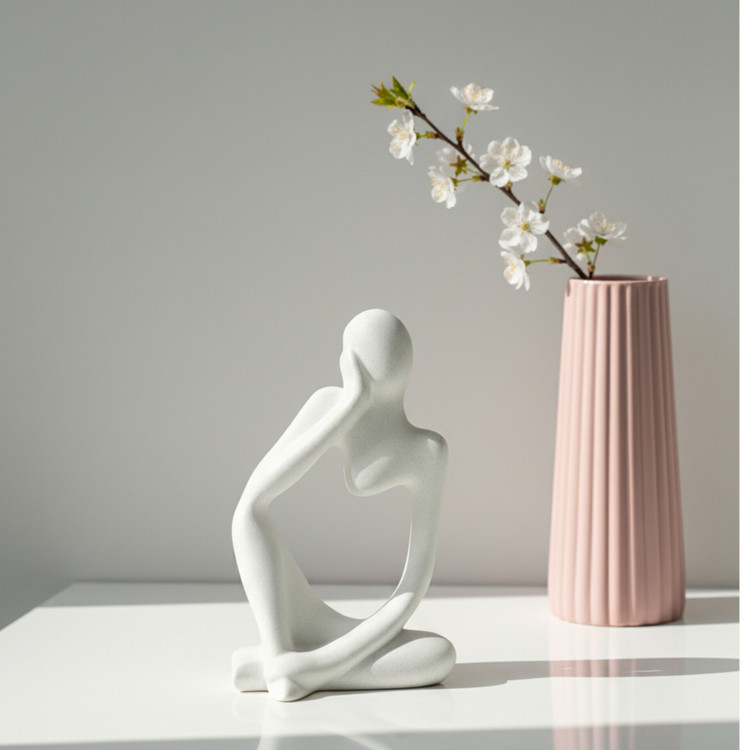 قالب مجسمه آدمک متفکر