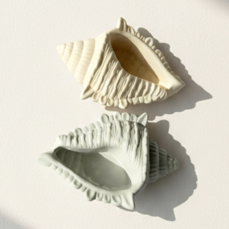 قالب سیلیکونی صدف مدل گوش ماهی یا حلزونی