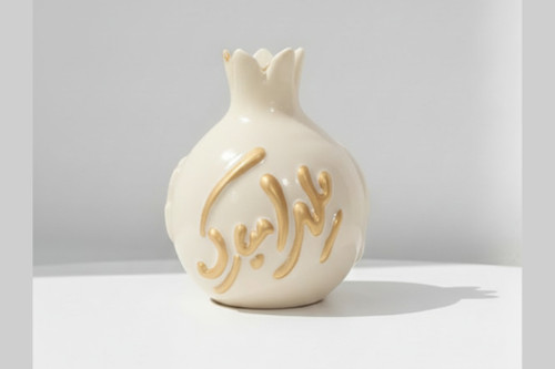 قالب سیلیکونی انار طرح یلدا مبارک ارتفاع ۸ سانتیمتر، برند تکتا