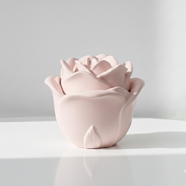 قالب سیلیکونی شات در دار مدل گل رز