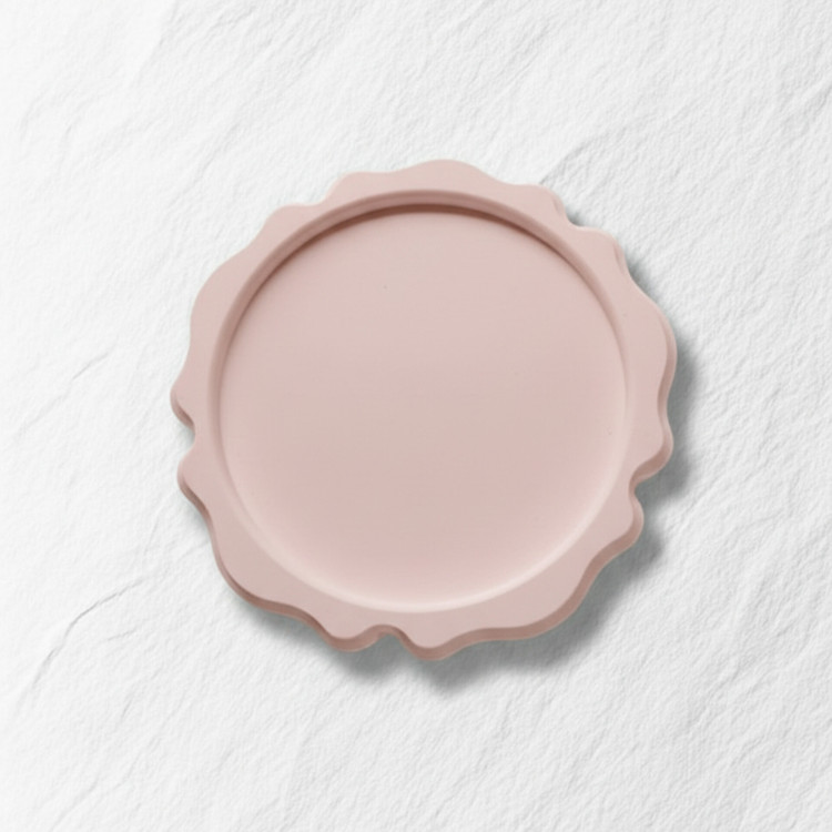 قالب سیلیکونی سینی مدل دالبری مناسب سنگ مصنوعی