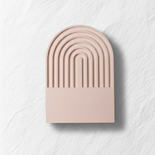 قالب سیلیکونی کفی رنگین کمانی