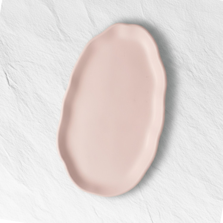 قالب سیلیکونی سینی دفرمه سایز بزرگ مناسب سنگ مصنوعی