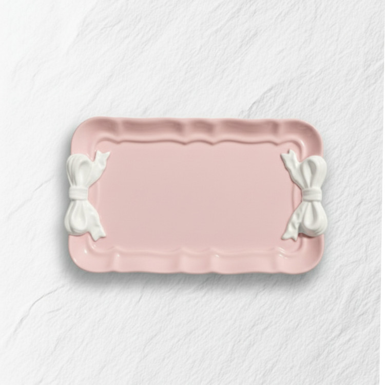 قالب سیلیکونی سینی دکوراتیو پاپیونی