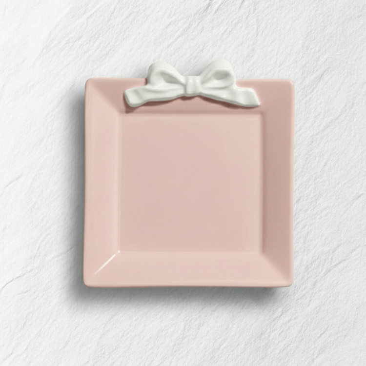 قالب سیلیکونی سینی مربع پاپیونی