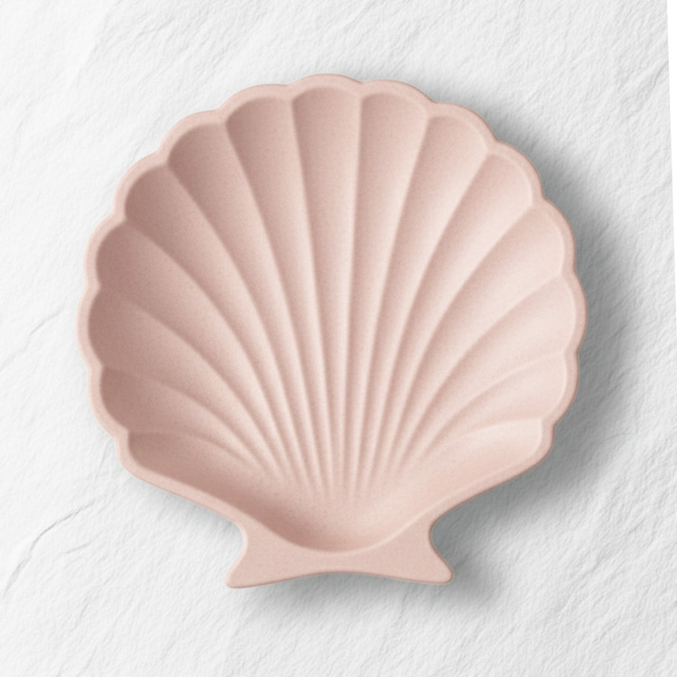 قالب سیلیکونی ظرف صدفی شکل مناسب شمع و هغتسین