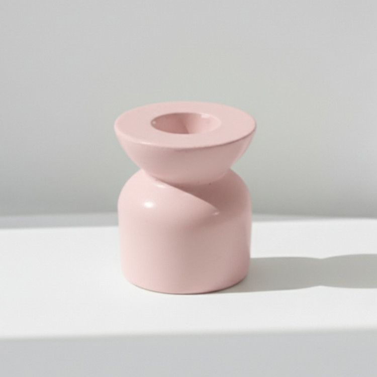 قالب سیلیکونی جاشمعی مینیمال مدل استوانهای