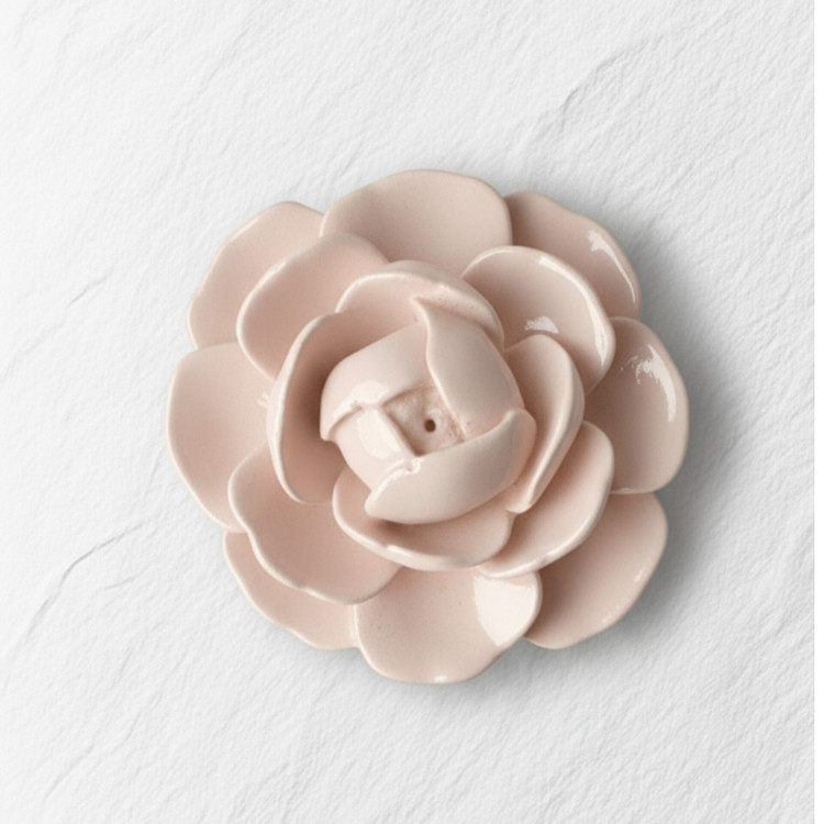 قالب جاعودی مدل گل صدپر/ قالب شمع گل