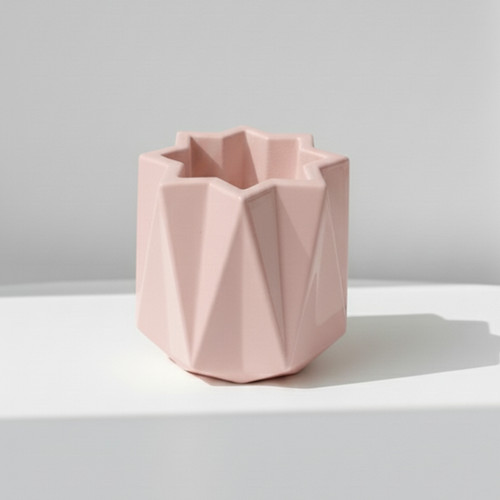 قالب گلدان دکوراتیو مدل لوتوس (ارتفاع ۷ سانت)