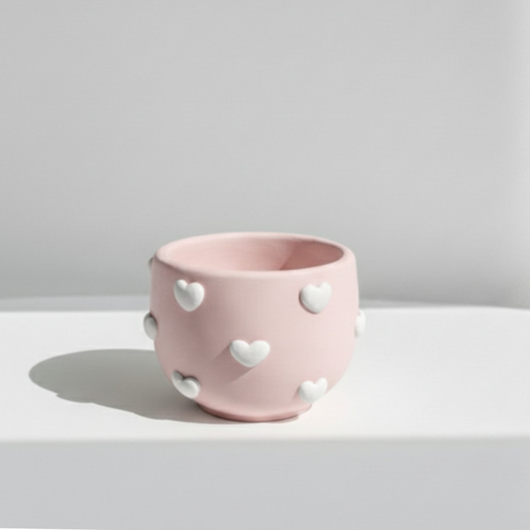 قالب سیلیکونی شات شمع مدل قلبی