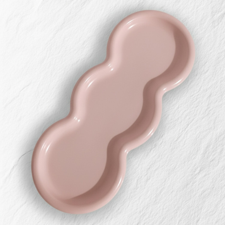 قالب سیلیکونی سینی مدل موجی سهخانه