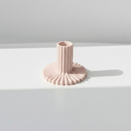 قالب سیلیکونی جاشمعی مدل شیاردار مناسب شمع قلمی