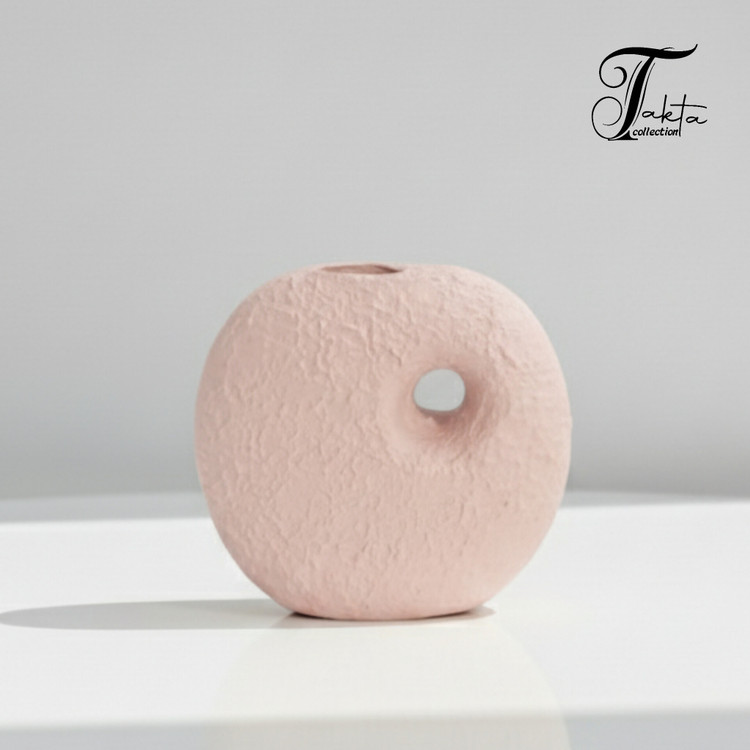 قالب سیلیکونی گلدان دونات طرح برجسته