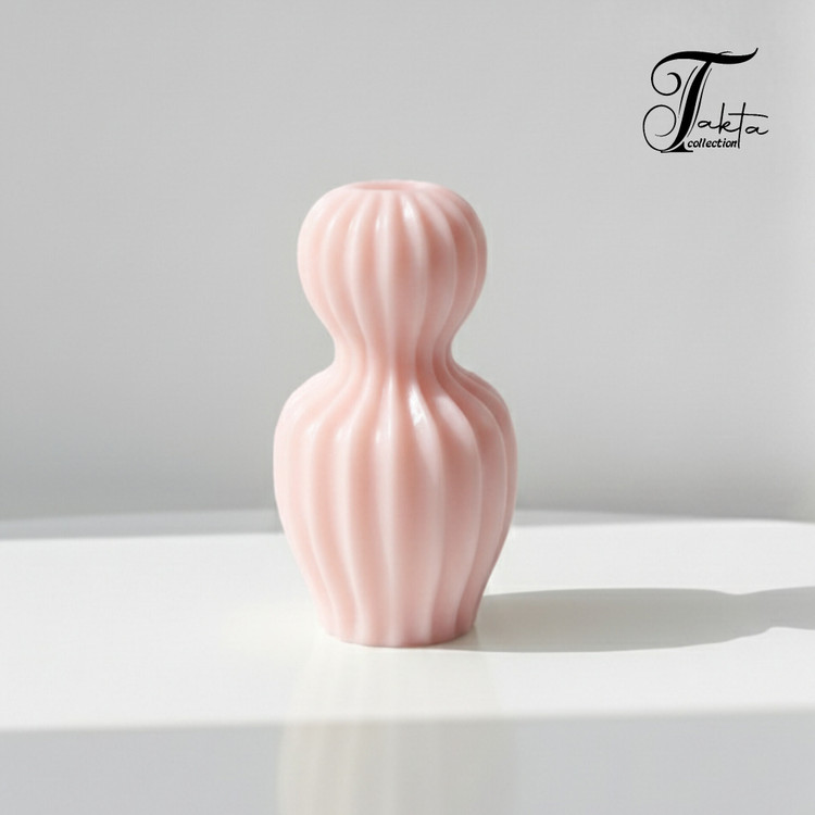 قالب سیلیکونی گلدان ۱۴ سانتی برند takta مدل کمرباریک