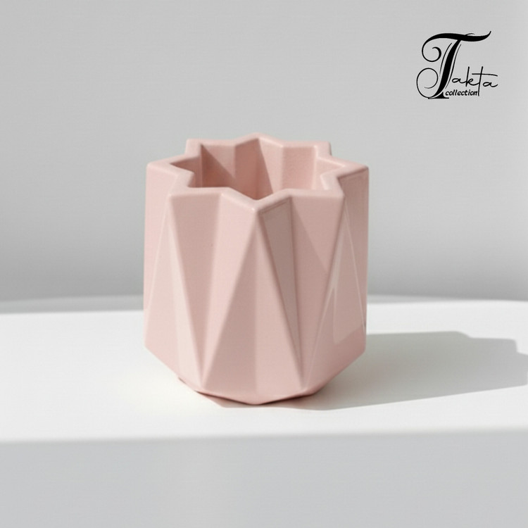 قالب گلدان دکوراتیو مدل لوتوس (ارتفاع ۷ سانت)