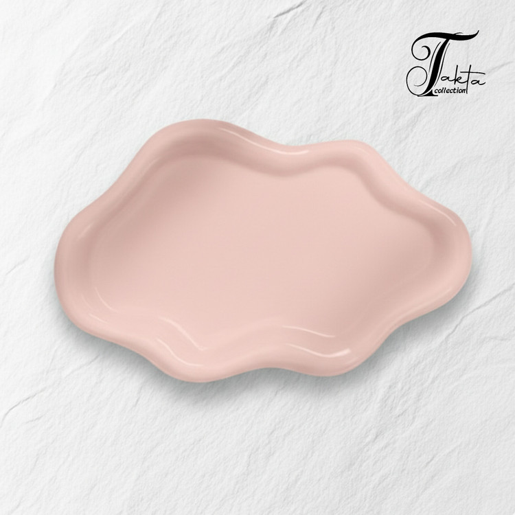 قالب سیلیکونی سینی طرح دفرمه