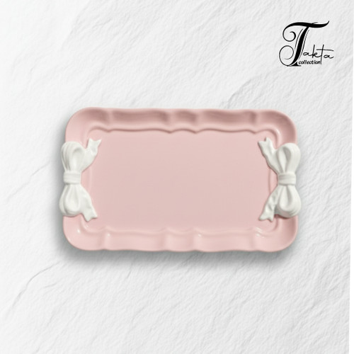 قالب سیلیکونی سینی دکوراتیو پاپیونی