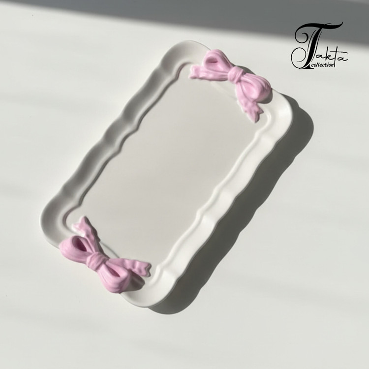 قالب سینی مستطیلی مدل پاپیونی