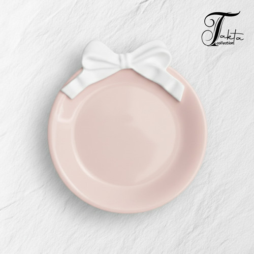 قالب سیلیکونی سینی گرد مدل پاپیونی