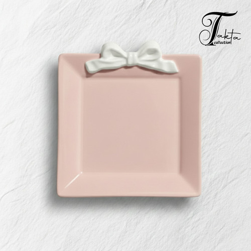 قالب سیلیکونی سینی مربع پاپیونی