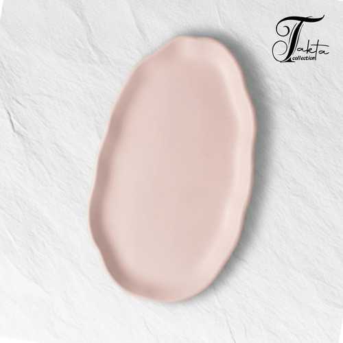 قالب سیلیکونی سینی دفرمه سایز بزرگ مناسب سنگ مصنوعی