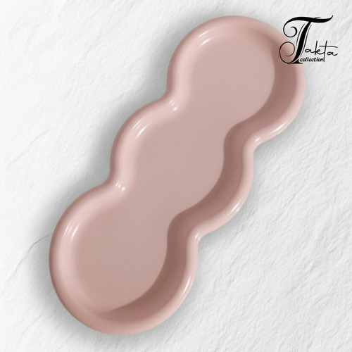 قالب سیلیکونی سینی مدل موجی سهخانه