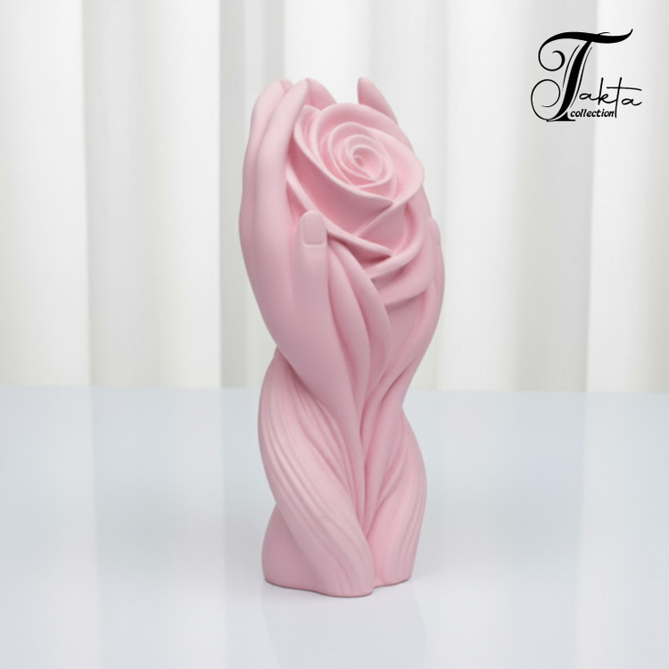 قالب رز اندامی سیلیکونی، مقاوم و مناسب پودر سنگ و بتن