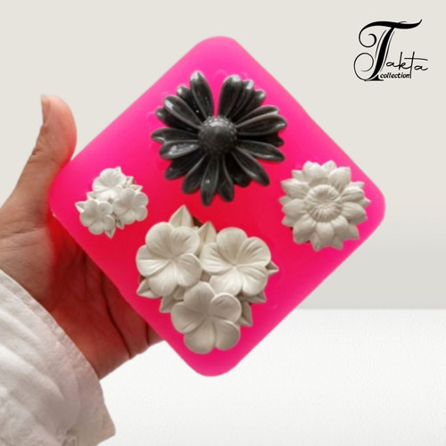 قالب سیلیکونی گل مارگاریت