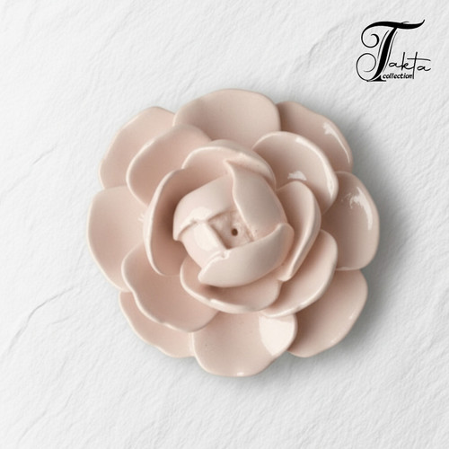 قالب جاعودی مدل گل صدپر/ قالب شمع گل