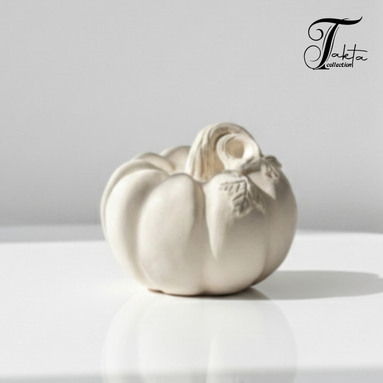 قالب سیلیکونی کدوی برگدار سایز بزرگ مناسب شمع