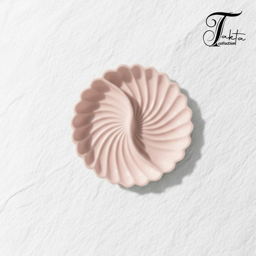 قالب ظرف هفتسین مدل صدف دوخانه