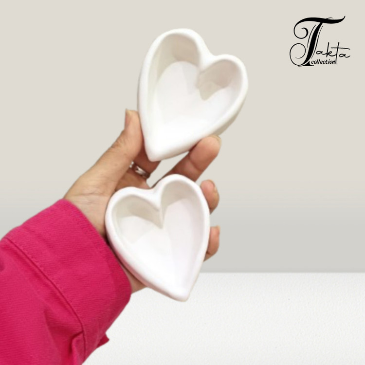 قالب سیلیکونی شات دفرمه مدل قلبی