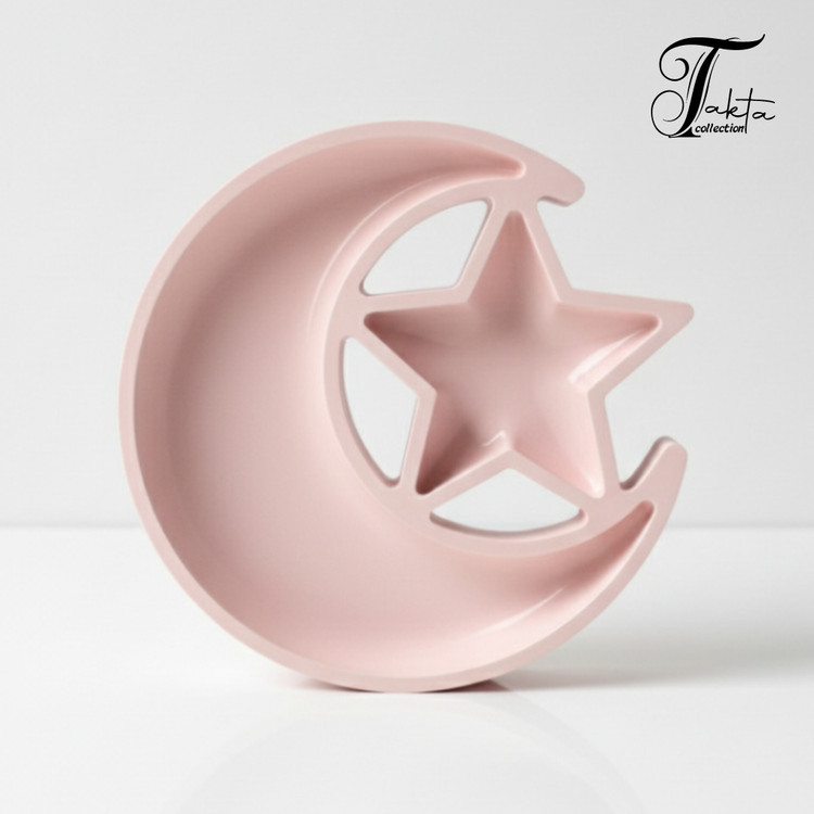 قالب سیلیکونی ظرف مدل ماه و ستاره