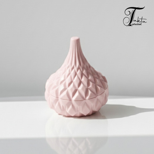 قالب سیلیکونی قندان انجیری با طراحی الماسی مناسب سنگ مصنوعی