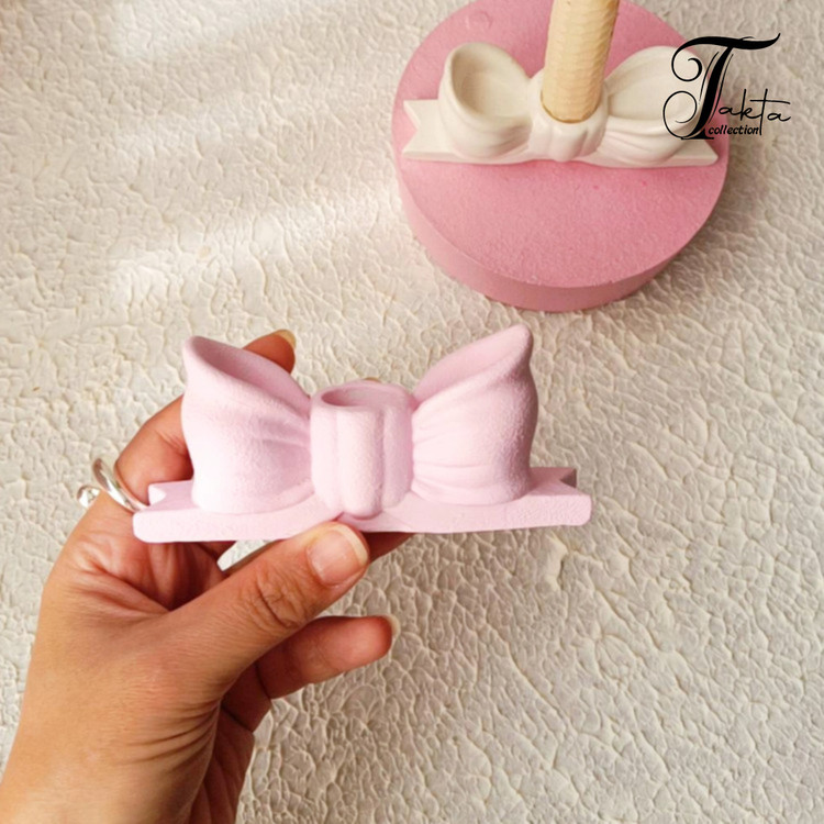 قالب سیلیکونی جاشمعی مدل پاپیون