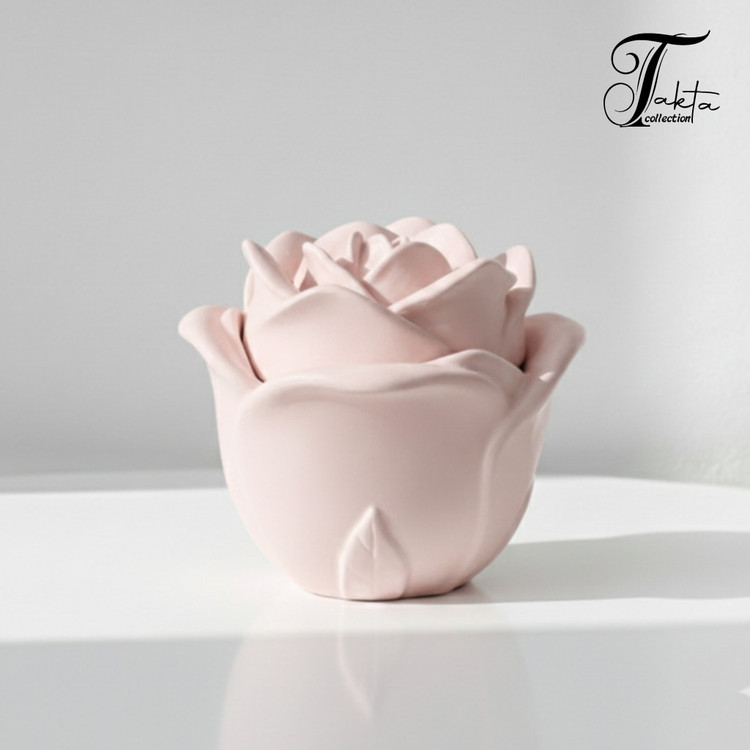 قالب سیلیکونی شات در دار مدل گل رز