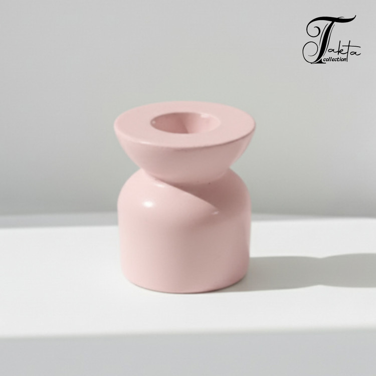 قالب سیلیکونی جاشمعی مینیمال مدل استوانهای