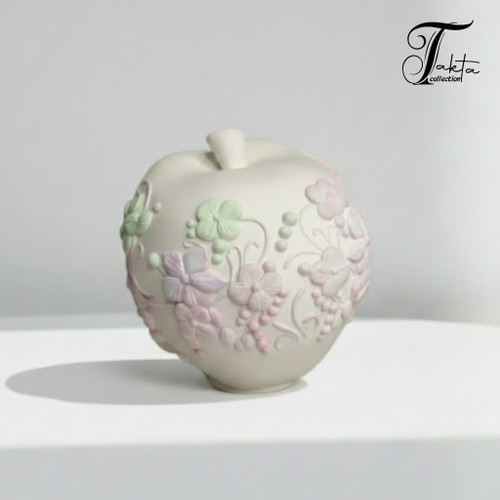 قالب سیلیکونی سیب طرحدار مدل شکوفه