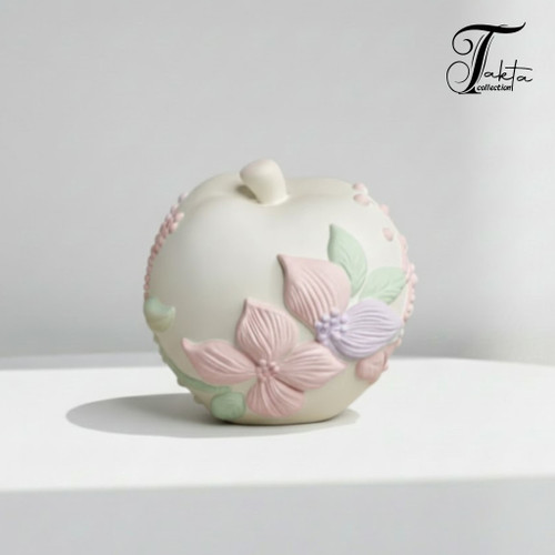 قالب سیلیکونی سیب طرحدار مدل گلبرگ درشت